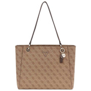 GUESS Noelle II Tragetasche – Logo in Latte Brown