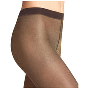Falke Glitzerstrumpfhose 30 Den – Braun/Gold