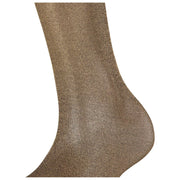 Falke Glitzernde 30-Denier-Kniestrümpfe – Braun/Gold