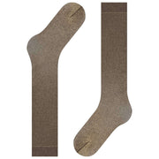 Falke Glitzernde 30-Denier-Kniestrümpfe – Braun/Gold