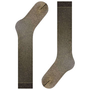 Falke Glitter 30 Denier Knee High Socks - Black/Gold