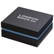 London Sock Company Traditionelles 6-Paar-Sockenbox-Set – Grau/Blau/Grün