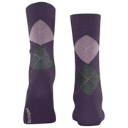 Burlington Marylebone-Socken – Lila/Grau