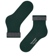 Burlington Plymouth-Socken – Grün/Grau