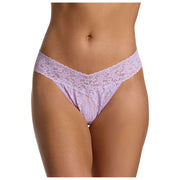 Hanky Panky Signature Lace Original Rise 5 Pack Thongs - Blushing Rose/Lavendar/Clay/Plum/Hot Teal