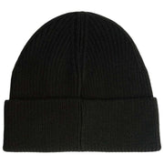 Hunter Acksley Ribbed Beanie – Schwarz