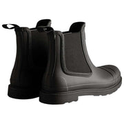 Hunter Comando Chelsea-Stiefel – Schwarz