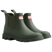 Hunter Downpour Chelsea-Stiefel – Dunkelolivgrün