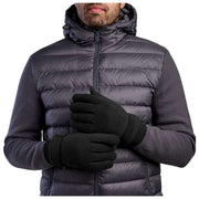 Isotoner Fleece-Handschuhe – Schwarz