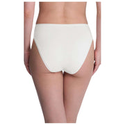 Natori Bliss Bare Cotton High Cut Slip – Elfenbein