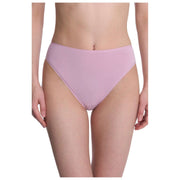 Natori Bliss Bare Cotton High Cut Slip – Rose Mist Pink
