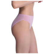 Natori Bliss Bare Cotton High Cut Slip – Rose Mist Pink