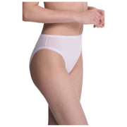 Natori Bliss Bare Cotton High Cut Slip – Weiß