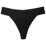 Natori Bliss Perfection Klassischer Tanga – Schwarz