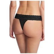 Natori Bliss Perfection Klassischer Tanga – Schwarz