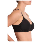 Natori Cloud Comfort Rückenglättung T-Hemd-BH – Schwarz