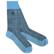 London Sock Company Designer Collection 15-Paar Sockenbox-Set – Weiß/Blau/Grau/Rot