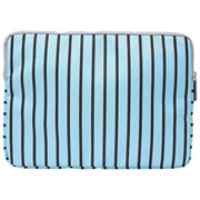 Roka Brick Lane Laptop-Hülle aus recyceltem Canvas – Blau gestreift