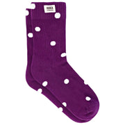 Roka Wimbledon Crew Socken – Lila Punkt