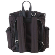 Vivienne Westwood Highland Kleiner Rucksack – Schwarz/Silber