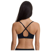 Skarlett Blue Captivate Cabrio-Balconette-BH aus Spitze – Schwarz
