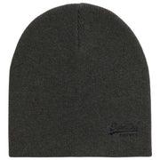 Superdry & Co Essential Logo Knitted Beanie Hat - Iron Grey Marl