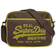 Superdry & Co Mini Alumni Crossbody Bag - French Roast Brown