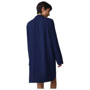 Triumph Amourette-Jacquard-Nachtkleid – Admiral Blue
