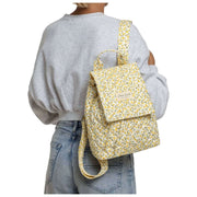 Moon Nude Buttercup Flap Rucksack – Weiß/Gelb