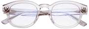MessyWeekend Kim Blaulicht-Lesebrille – Klar/Paloma Beige
