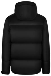 Helvetica Mountain Pioneers Himalaya Parka mit Kapuze – Schwarz