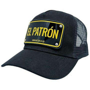 john-hatter-el-patron-rubber-trucker-cap---blackyellow-33625145