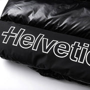 Helvetica Mountain Pioneers Pinto 2 Daunenjacke mit Kapuze – Schwarz