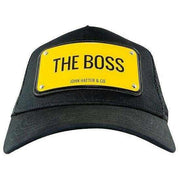 john-hatter-the-boss-rubber-trucker-cap---blackyellow-33625200