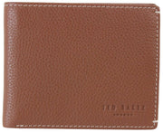 Ted Baker Sidnny Portemonnaie aus genarbtem Leder – Hellbraun
