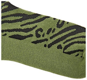 Roka Wimbledon Crew-Socken – gemischtes Tier-Artischockengrün
