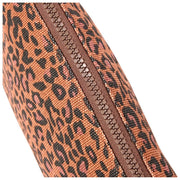 Roka Maida Vale Mittelgroßer Baumwoll-Canvas-Beutel – Mini Leopard Brown