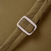 Roka Oxford Medium Taslon Umhängetasche – Moosbraun