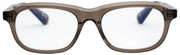 MessyWeekend Travis Blaulicht-Lesebrille – Klar/Olivgrün