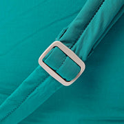 Roka Oxford Medium Taslon Umhängetasche – Ocean View Blue