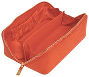 Alice Wheeler London Luxuriöser kleiner Zugkoffer – Orange