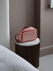 Stackers Herz-Kosmetiktasche – Rosa/Rot