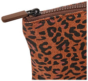 Roka Maida Vale Mittelgroßer Baumwoll-Canvas-Beutel – Mini Leopard Brown