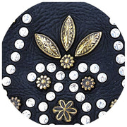 Campomaggi Siena Stud Handytasche – Schwarz