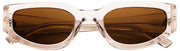 MessyWeekend Hart Blue Light Sun Lesebrille – Braun/Paloma Beige