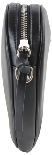 Vivienne Westwood Alexa Smooth Heart Umhängetasche – Schwarz