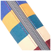 Roka Tate Kleine Baumwoll-Canvas-Tasche – Breiter, mehrfarbiger Streifen