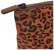 Roka Maida Vale Kleine Baumwoll-Canvas-Tasche – Mini Leopard Brown