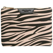 Alice Wheeler London Animal Print Beutel – Schwarz/Zebra