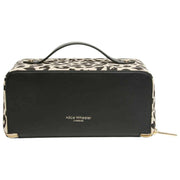 Alice Wheeler London Zugkoffer mit Animal-Print – Hellleopard/Schwarz